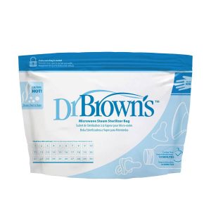 Dr. Brown's Microwave Steam Sterilizer Bags. 5-Pack