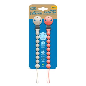 Dr. Brown's™ Silicone Pacifier Clips
