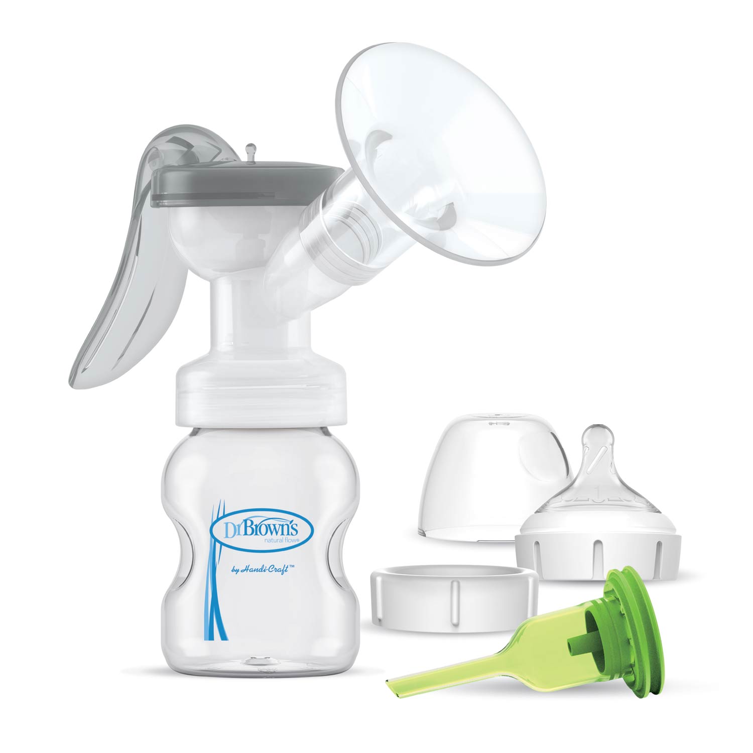Dr. Brown's™ Manual Breast Pump with SoftShape™ Silicone Shield