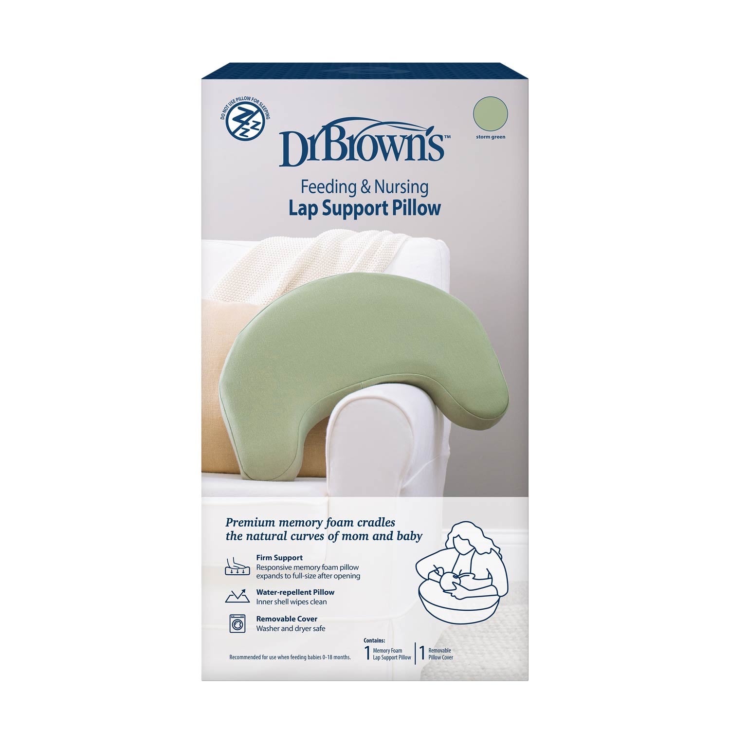 Dr. Brown's™ Feeding & Nursing Lap Support Pillow - Image 3