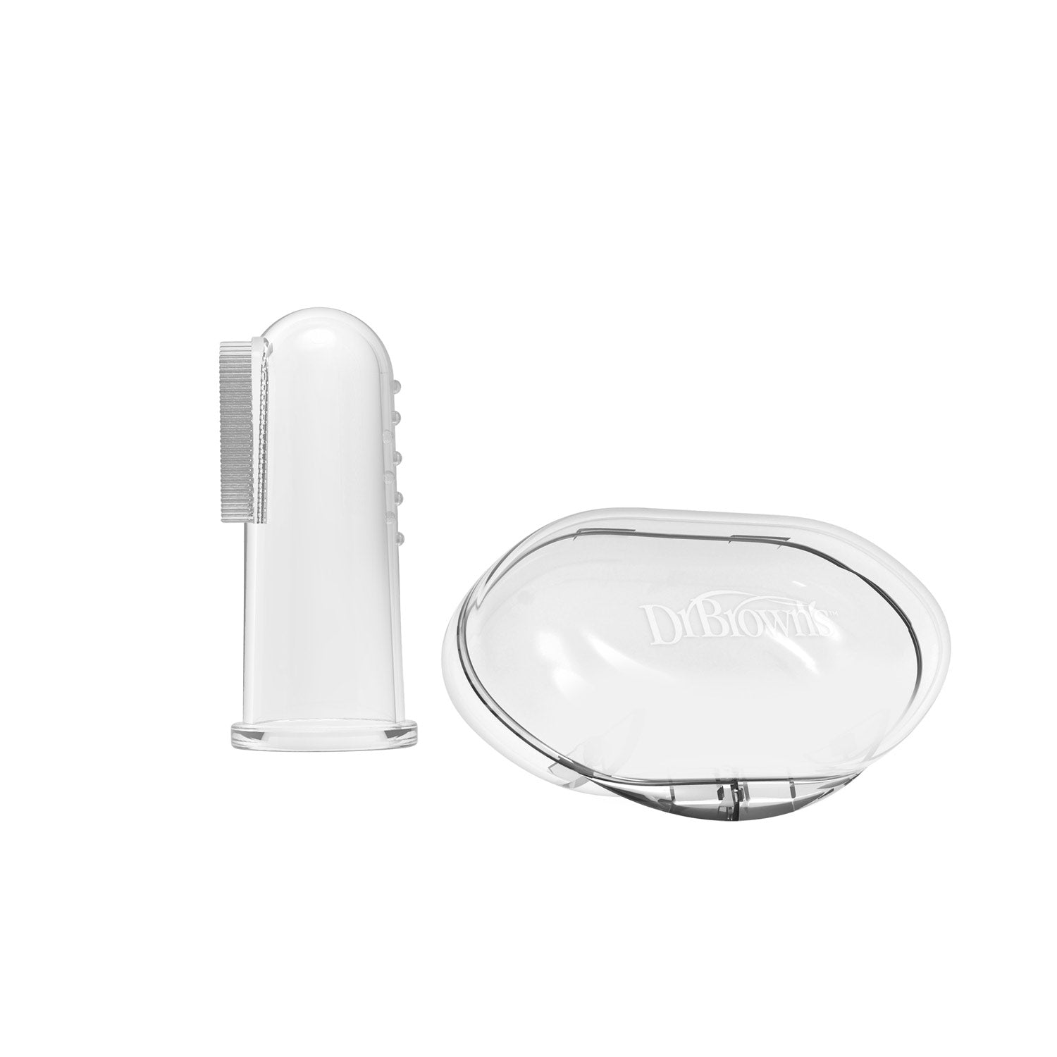 Dr. Brown's Silicone Finger Toothbrush and Storage Case. 1-Pack - Image 3