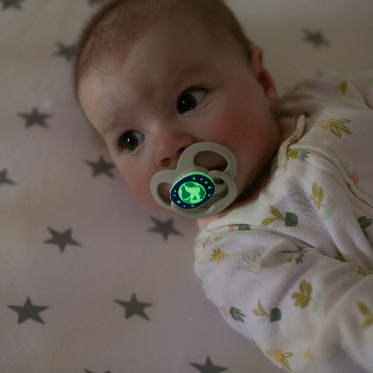 Dr. Brown's™ Advantage™ Glow-in-the-Dark Pacifiers. Ages 6-18 months. 2 Count - Image 6