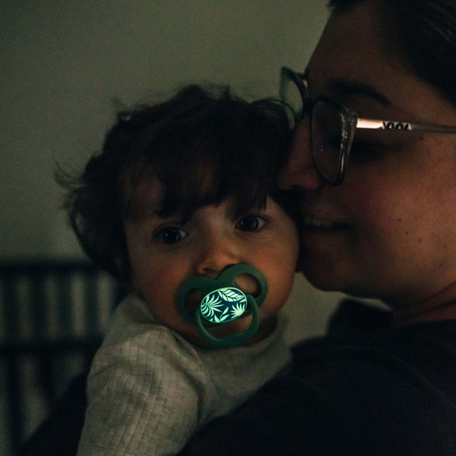 Dr. Brown's™ Advantage™ Glow-in-the-Dark Pacifiers. Ages 6-18 months. 2 Count - Image 5