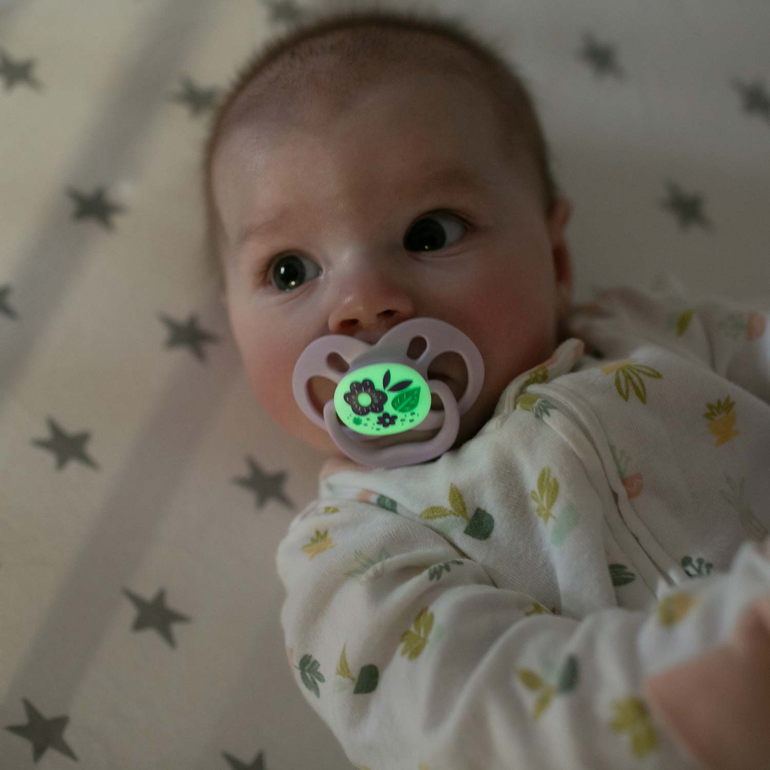 Dr. Brown's™ Advantage™ Glow-in-the-Dark Pacifiers. Ages 6-18 months. 2 Count - Image 5