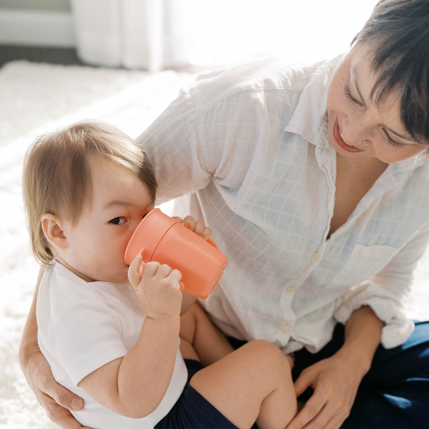 Dr. Brown's® Milestones™ Cheers360™ Cup with Handles. 7 oz/200 mL - Image 3