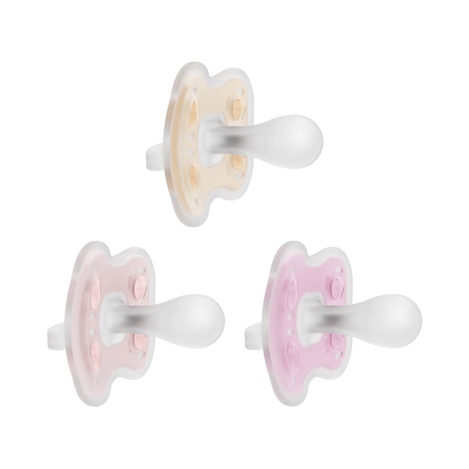 Dr. Brown's® Advantage™ One-Piece Silicone Pacifier. Ages 0-6 months – 3-Pack