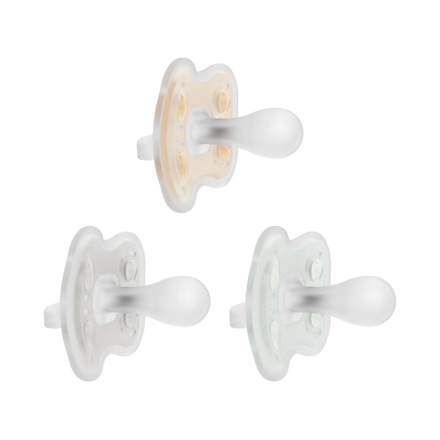 Dr. Brown's® Advantage™ One-Piece Silicone Pacifier. Ages 0-6 months – 3-Pack