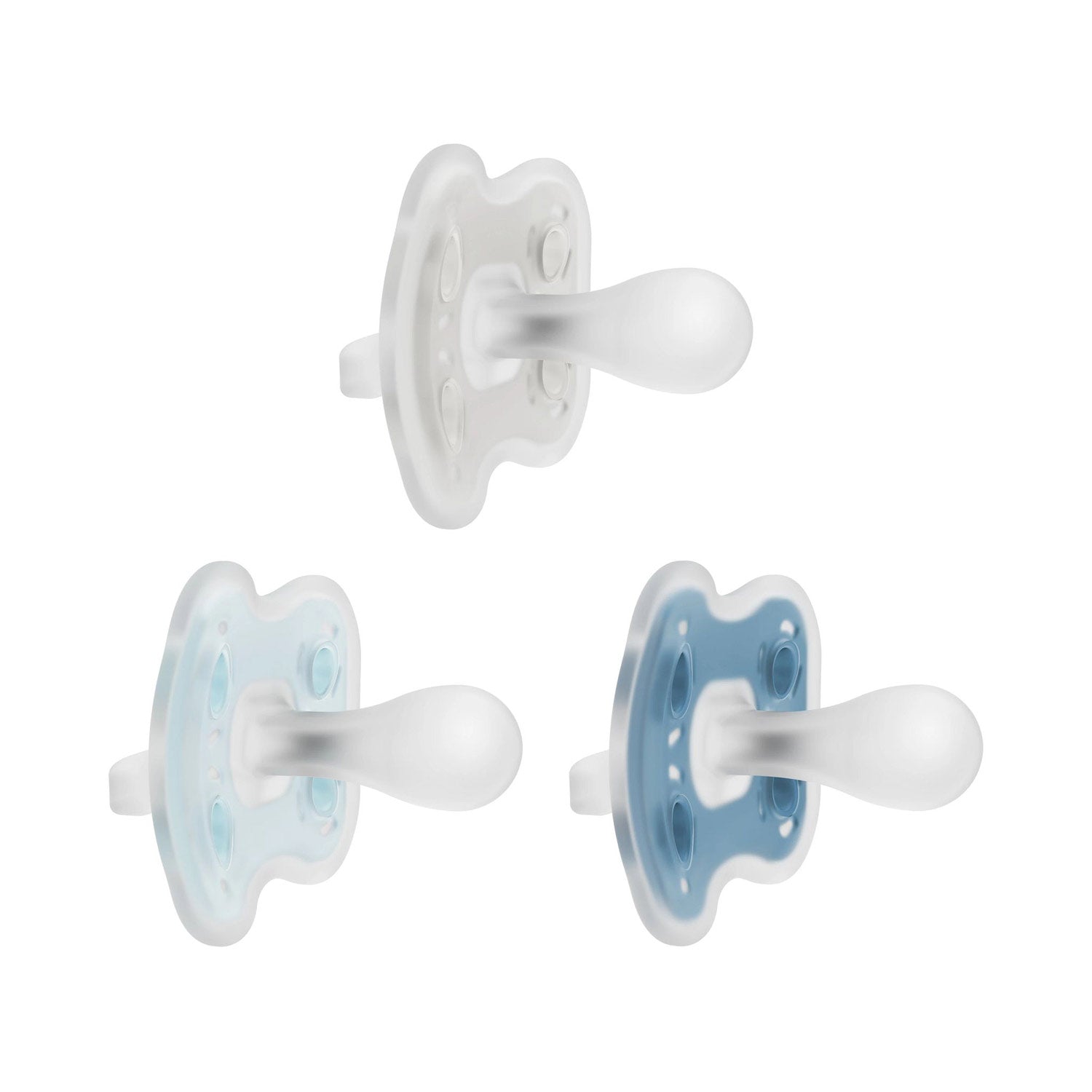 Dr. Brown's® Advantage™ One-Piece Silicone Pacifier. Ages 0-6 months – 3-Pack