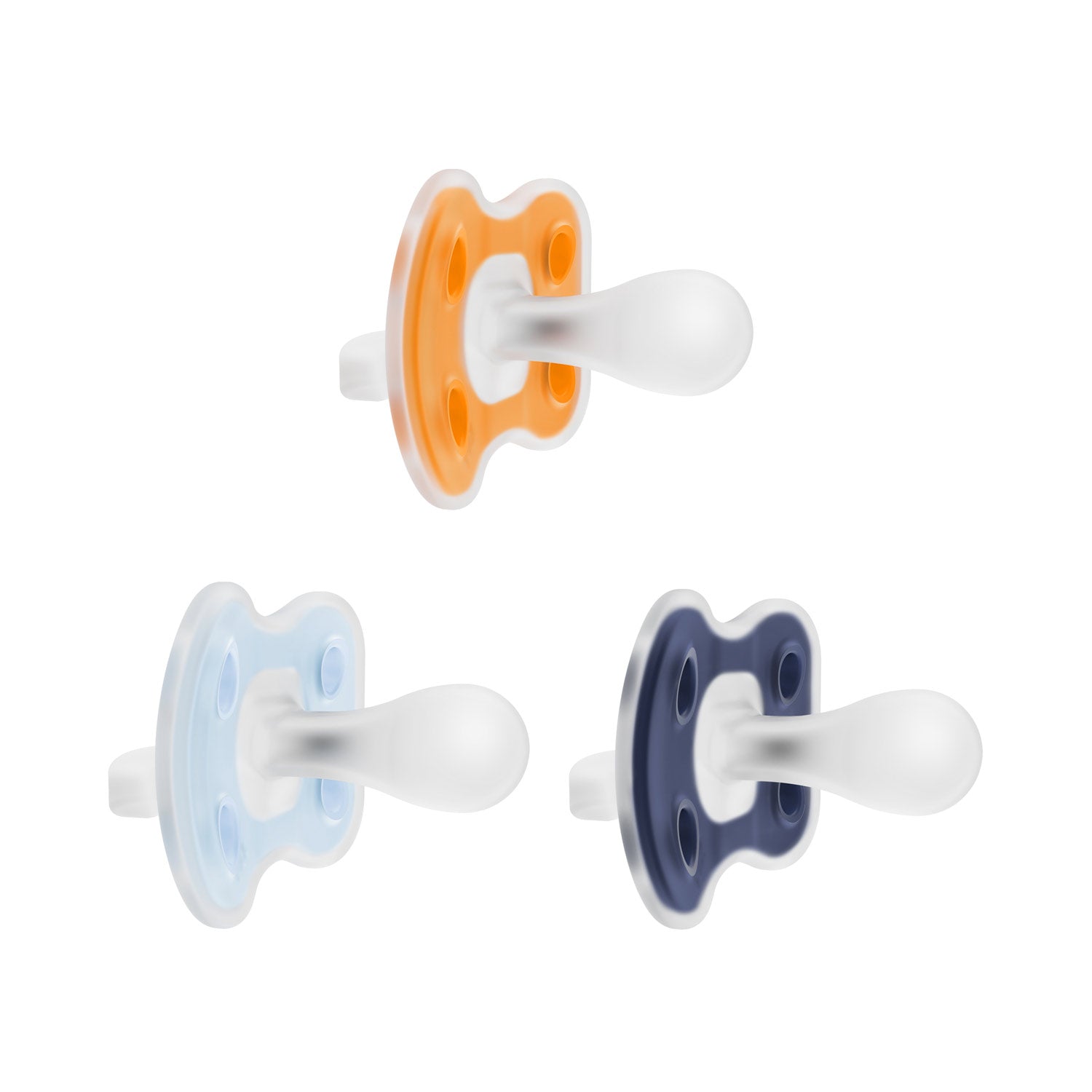 Dr. Brown's® Advantage™ One-Piece Silicone Pacifier. Ages 6-18 months – 3-Pack