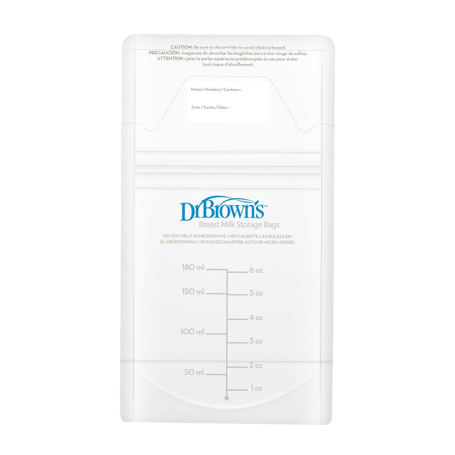 Dr. Brown's Breast Milk Storage and Freezer Bags - 50ct - Image 3