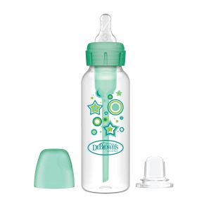 Dr. Brown's Natural Flow Anti-Colic Options+ Narrow Sippy Bottle Starter Kit