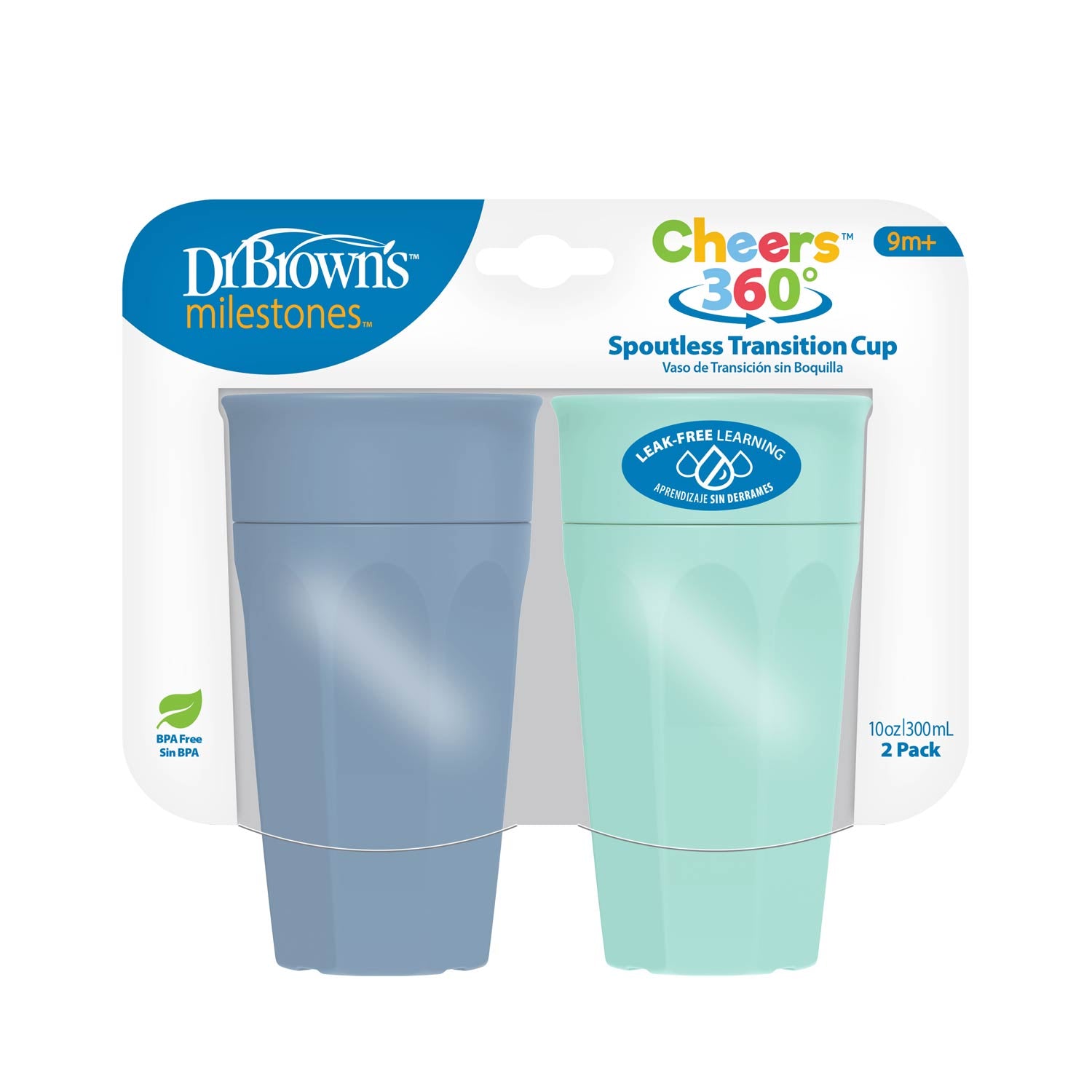 Dr. Brown's® Milestones™ Cheers360™ Cup. 10 oz/300 mL - Image 2