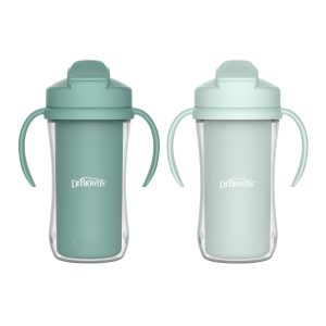 Dr. Brown's® Milestones™ Insulated Straw Cup. 2-Pack