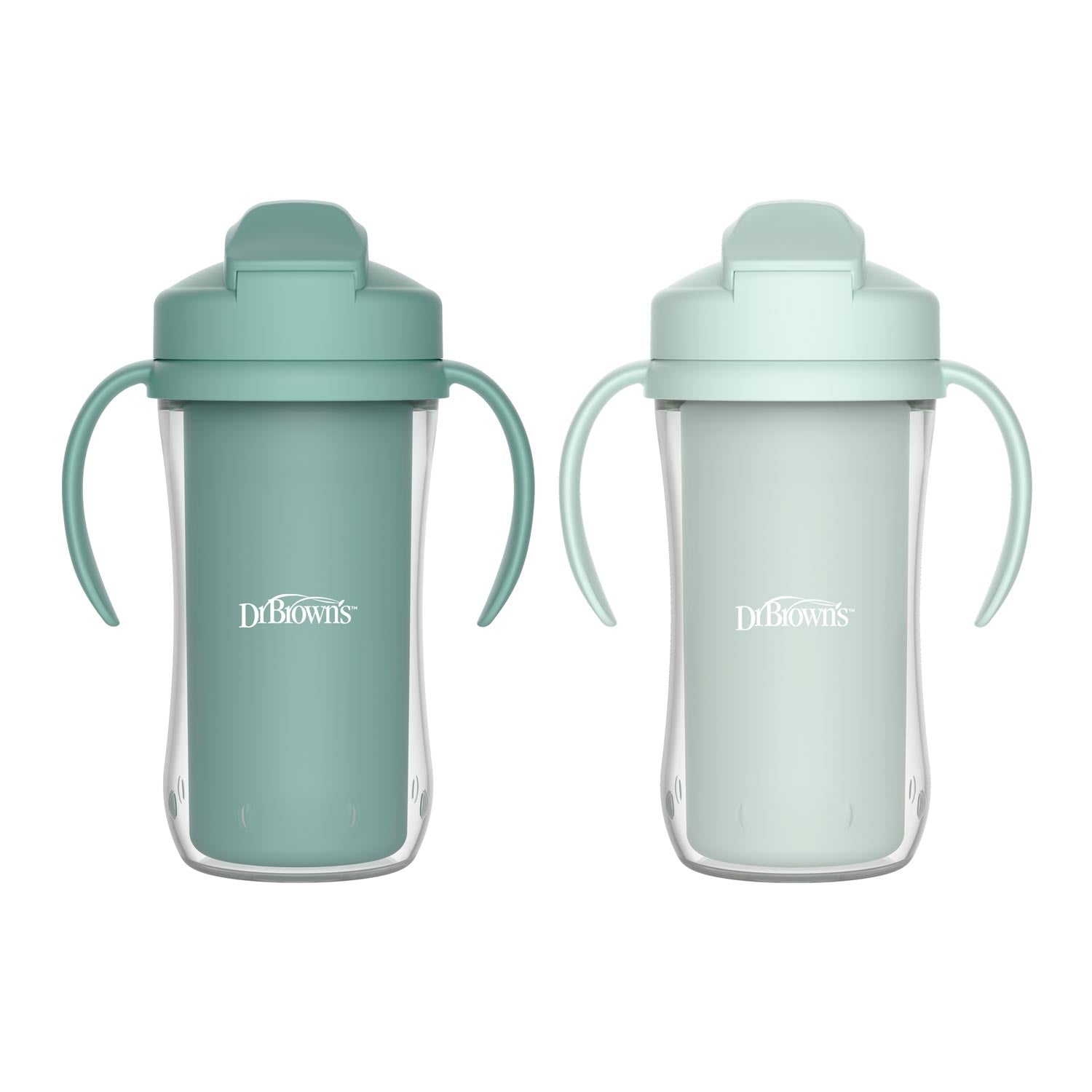 Dr. Brown's® Milestones™ Insulated Straw Cup. 2-Pack