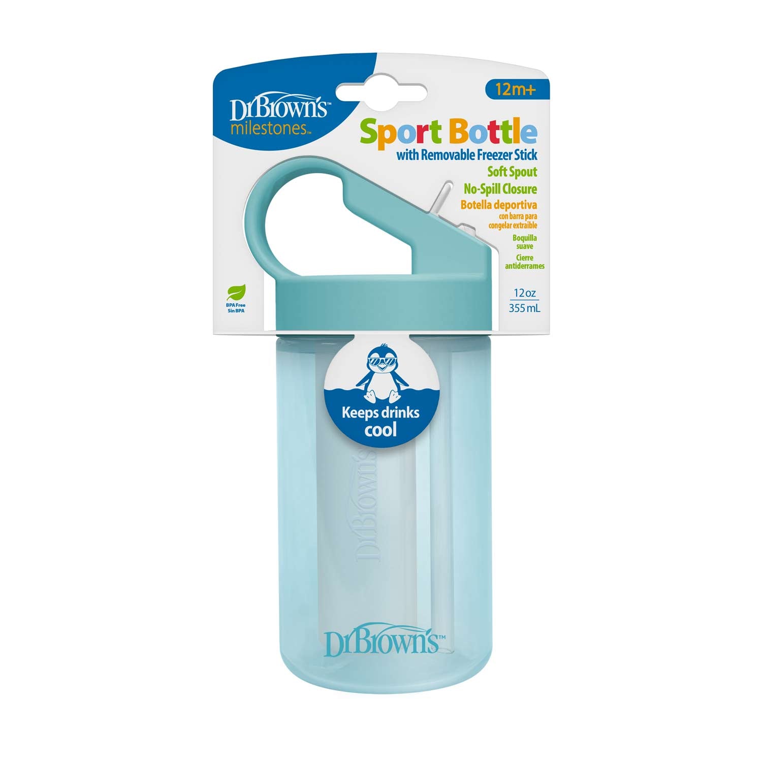 Dr. Brown's™ Sport Bottle with Freezer Stick - Image 2