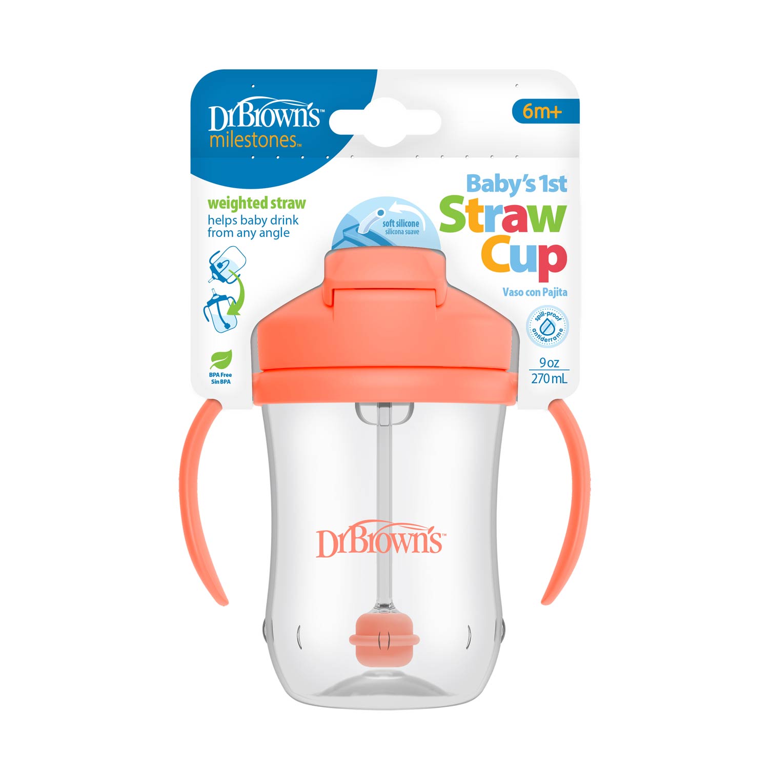 Dr. Brown's™ Milestones™ Baby's First Straw Cup - Image 3