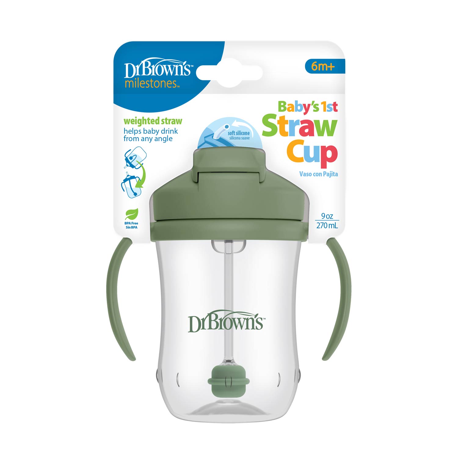 Dr. Brown's™ Milestones™ Baby's First Straw Cup - Image 3