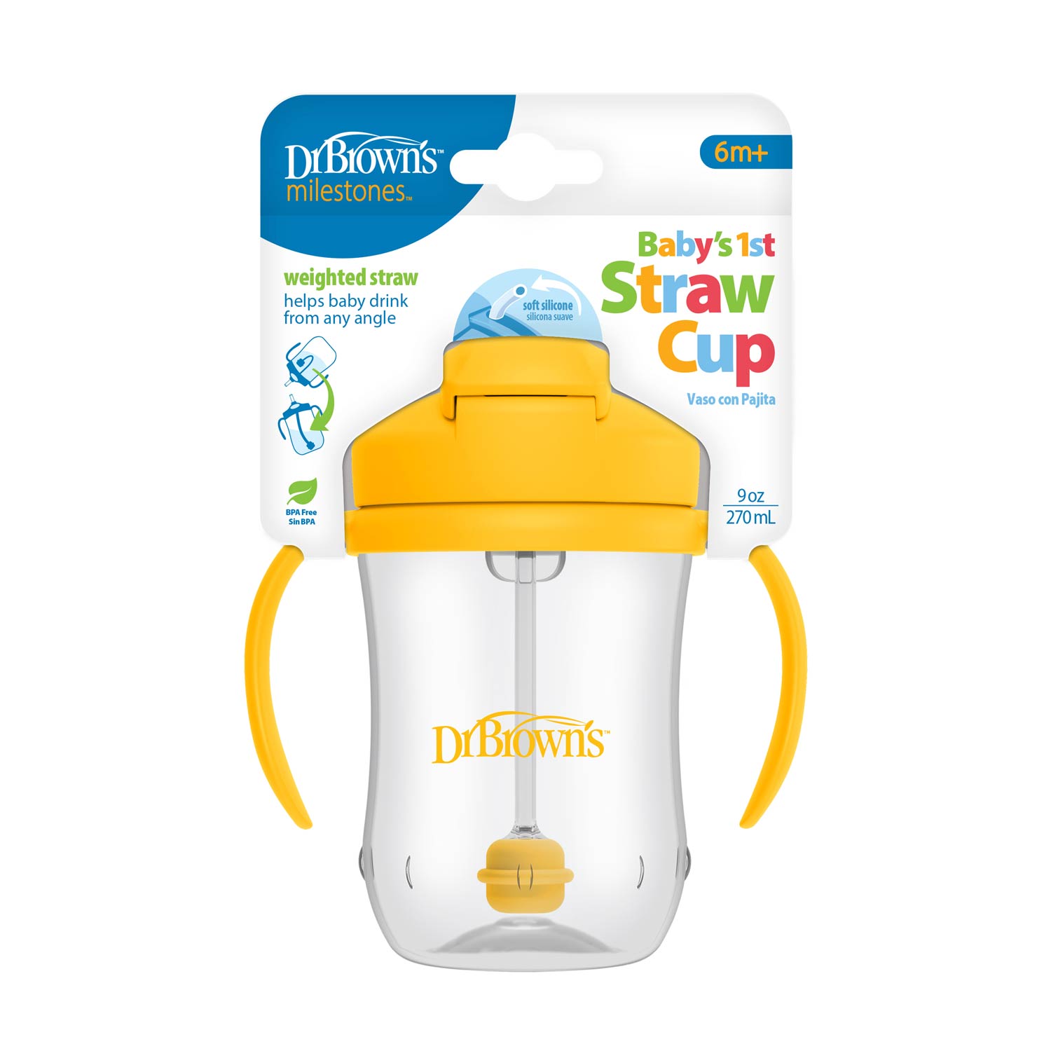 Dr. Brown's™ Milestones™ Baby's First Straw Cup - Image 3
