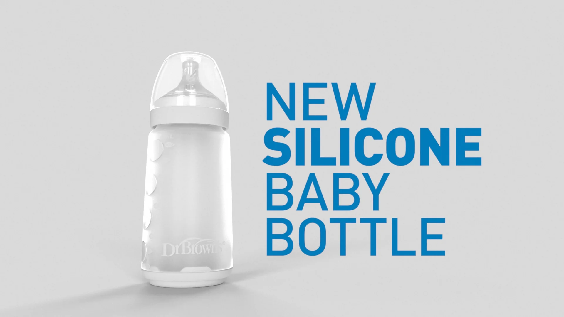 New Silicone Baby Bottle