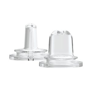 Dr. Brown's® Milestones™ Options+™ Sippy Spouts. 2-Pack Narrow. Soft 100% Silicone Baby Bottle Sippy Spout. 6m+