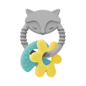 Dr. Brown's® Learning Loop Silicone Ring Teether. Fox