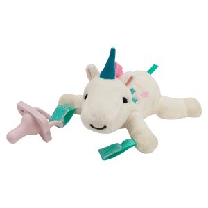 Dr. Brown's® Lovey Pacifier and Teether Holder. Unicorn