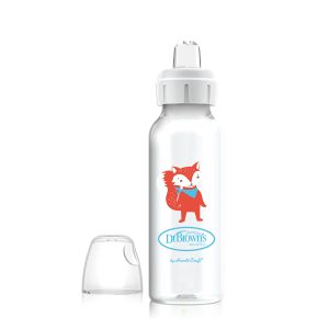 Dr. Brown's® Milestones™ Narrow Sippy Bottle. 8oz/250mL. 6m+
